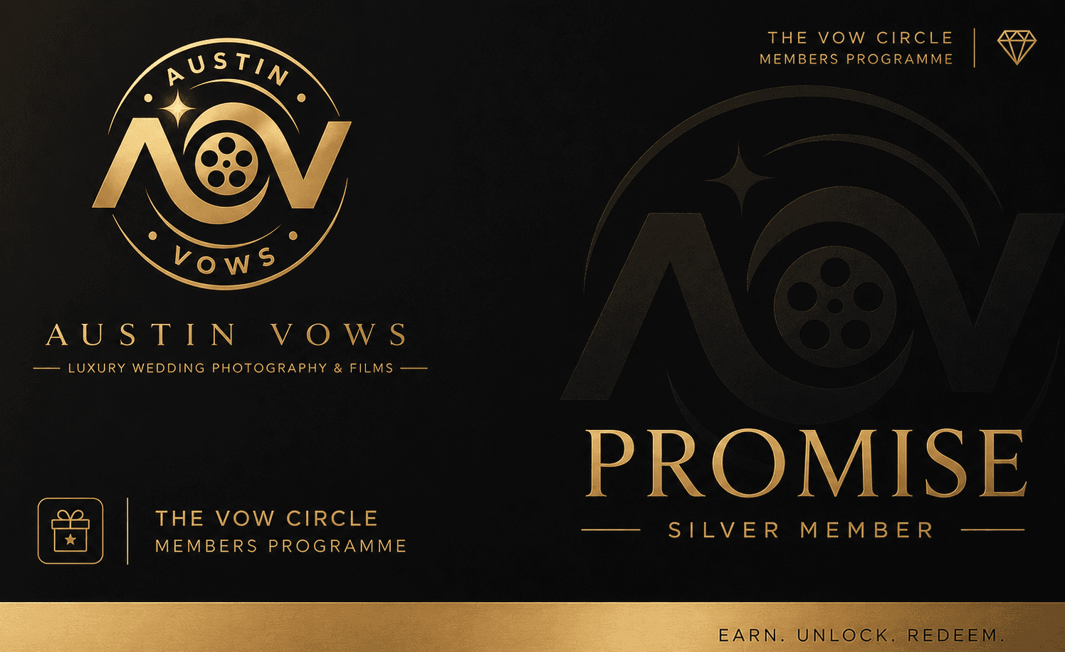 Austin Vows Promise membership card — Silver Member