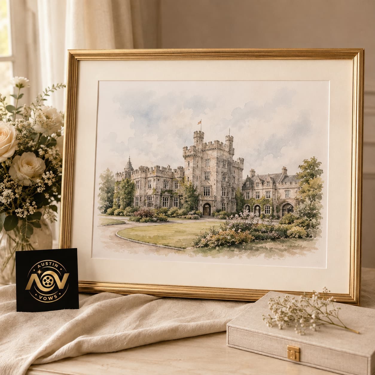 Illustrated Wedding Story
